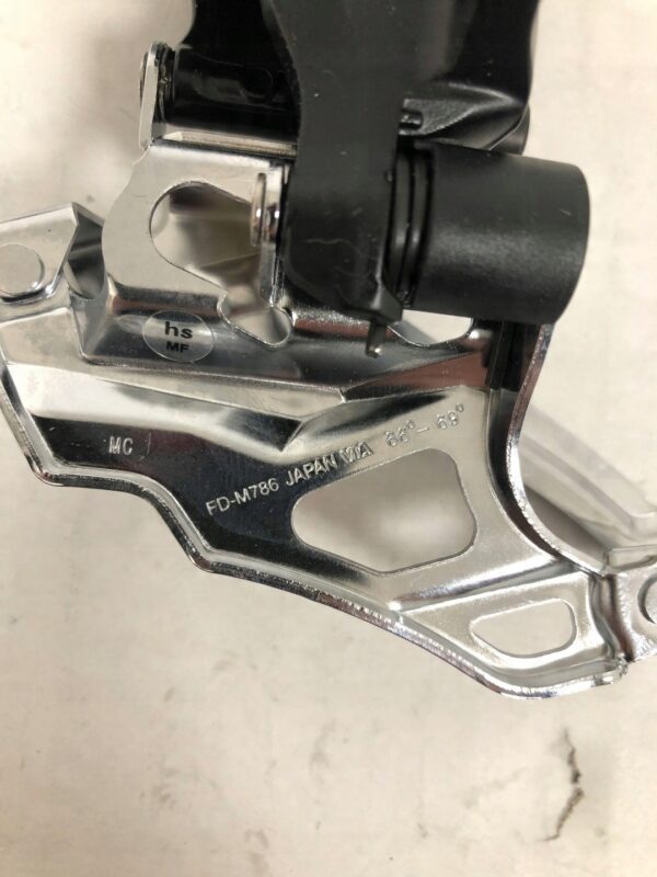 Przerzutka przednia Shimano Deore XT FD-M786 2x10 rzędowa Direct Mount - obrazek 3