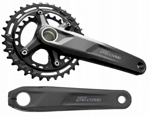 Mechanizm korbowy Shimano Deore FC-M4100-2 2x10 rzędowa 36/26T 175 mm - obrazek 3