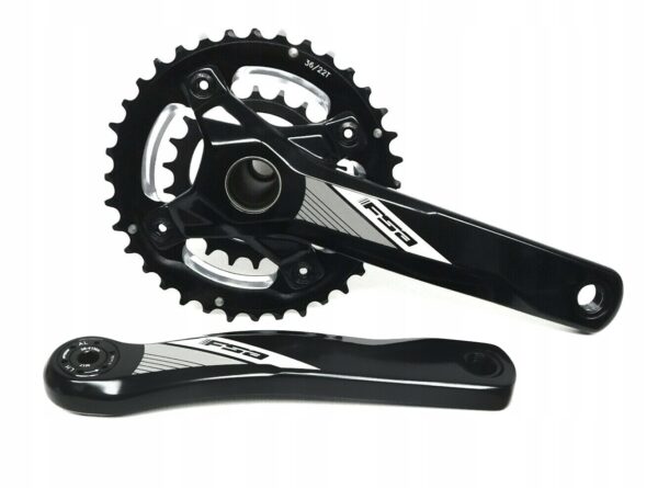 Korba FSA Comet 2x10 rzędowa 38/24t 175 mm Fat Bike MTB + suport Mega Exo - obrazek 7