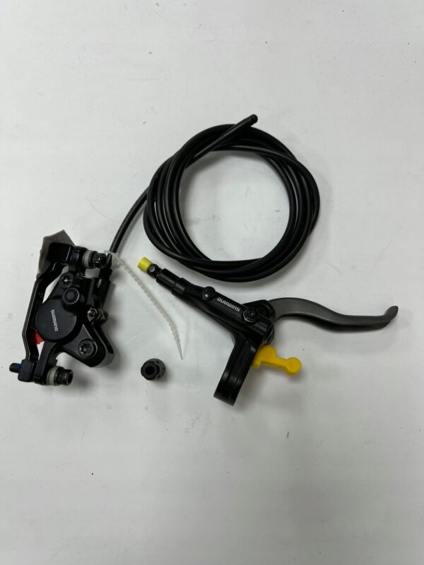 Hamulec hydrauliczny Shimano BL-MT401 BR-MT400 Tył 170 cm + adapter