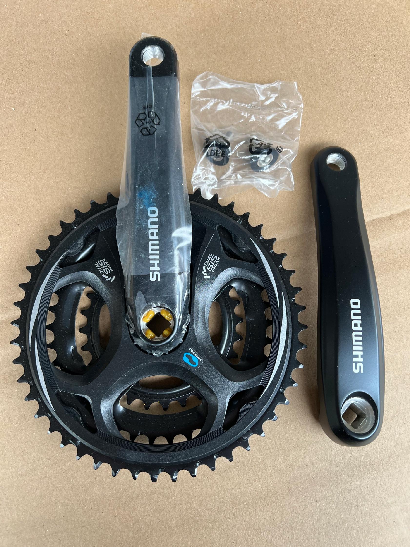 Mechanizm korbowy SHIMANO ALTUS FC-M311 3 rzędowa 170 mm 48/38/28T - obrazek 3