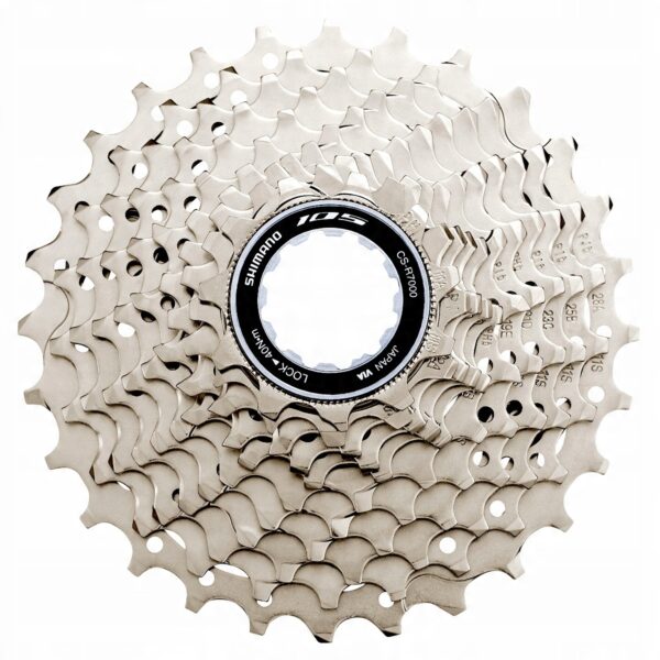 Kaseta szosowa Shimano 105 CS-R7000 11 rzędowa 11-28T srebrna Box - obrazek 2