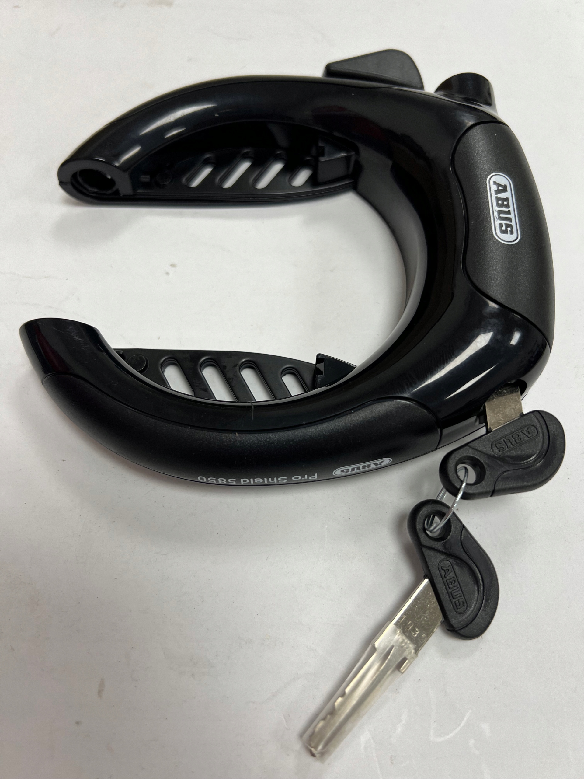 Zapięcie blokada tylnego koła ABUS Pro Shield 5850 + zamek Shimano Steps - obrazek 7