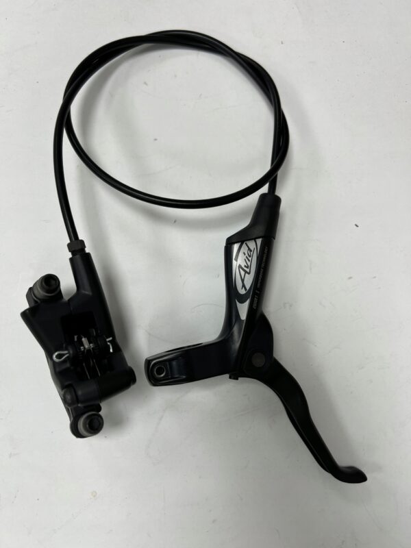 Hamulec tarczowy hydrauliczny Avid Elixir 1 77 cm, przód, czarny, adapter - obrazek 2