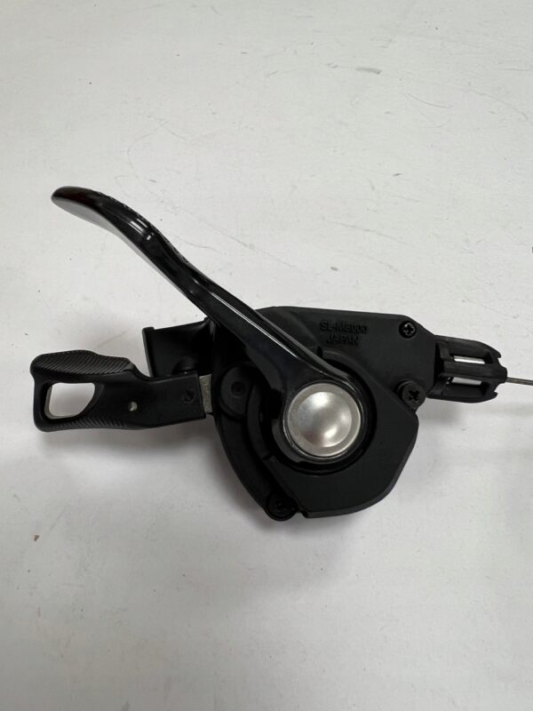 Manetka Shimano Deore XT SL-M8000 I-Spec 'B' 2/3rz lewa + linka - obrazek 3