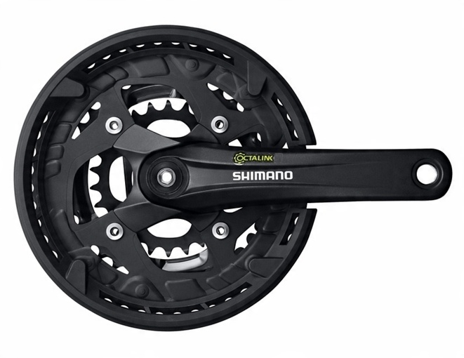 Mechanizm Korbowy Shimano Alivio FC-T4010 48/36/26 175 mm 3x9 rzędowa - obrazek 4
