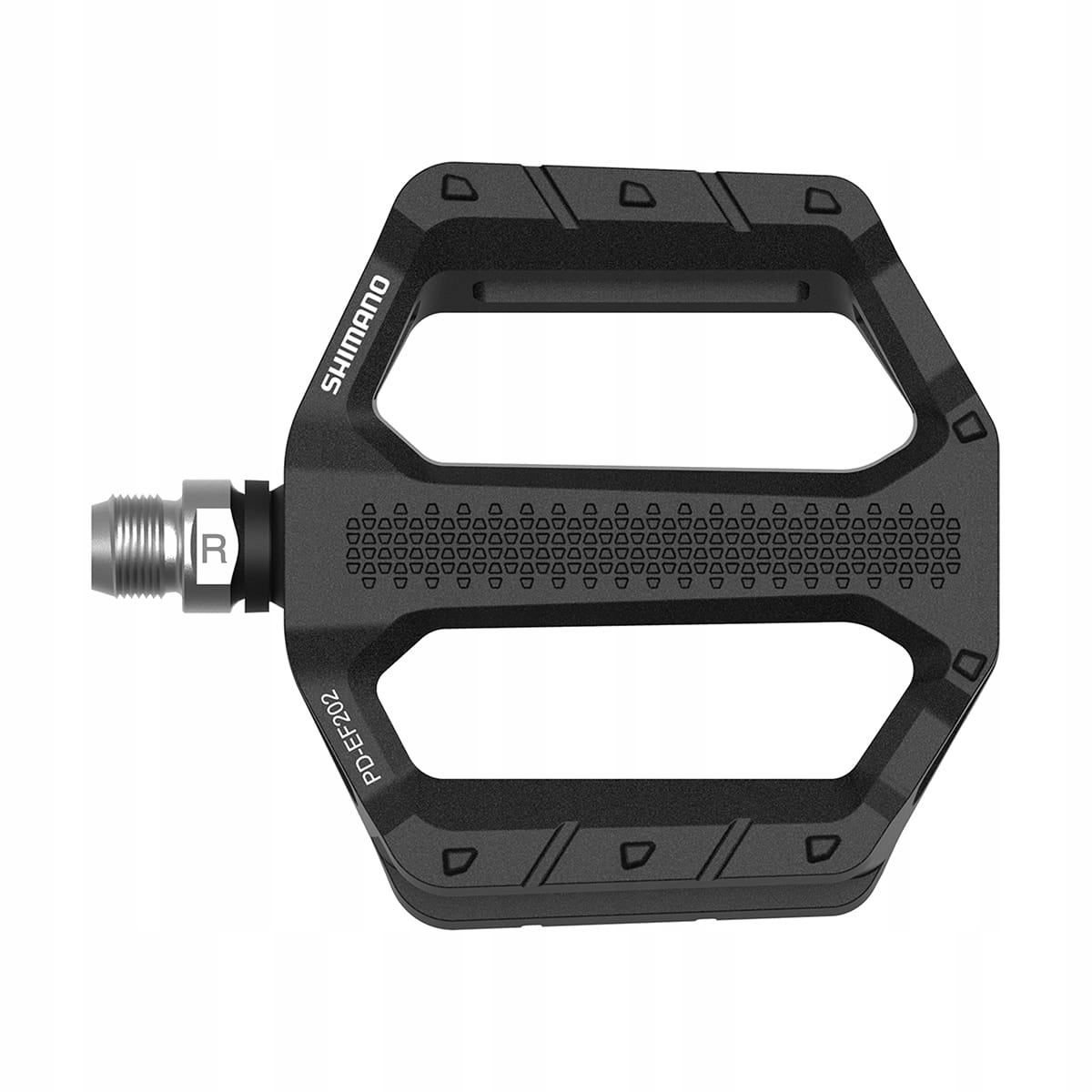 Pedały platformowe Shimano PD-EF202 czarne - obrazek 2
