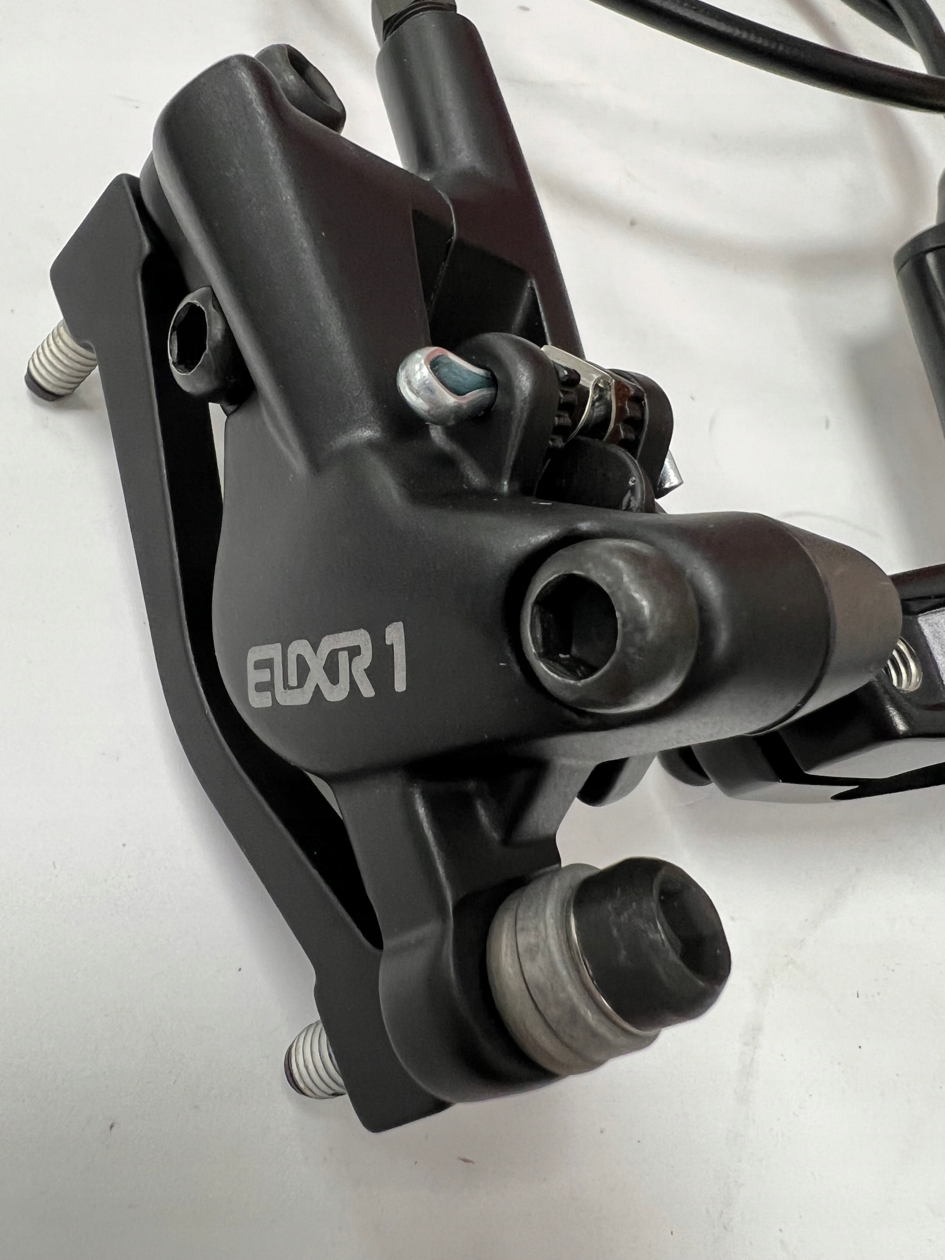 Hamulec tarczowy hydrauliczny Avid Elixir 1 77 cm, przód, czarny, adapter - obrazek 3