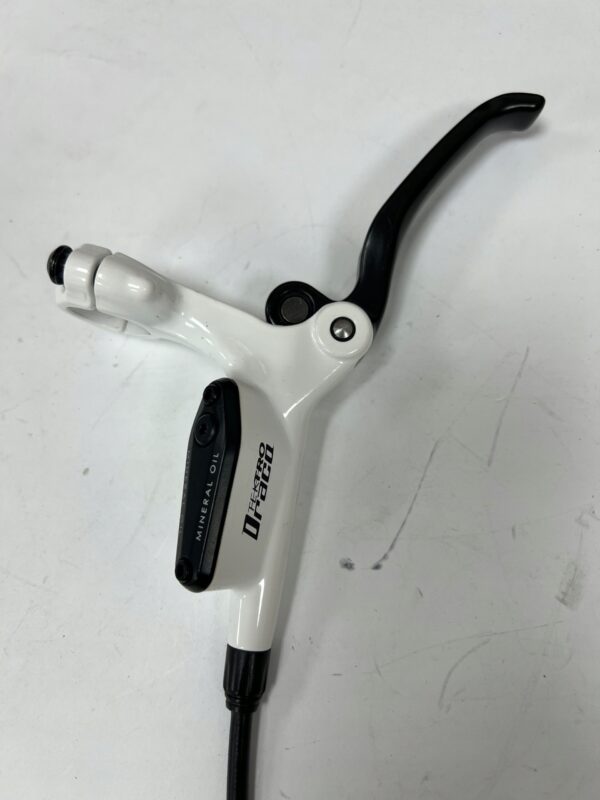Hamulec hydrauliczny Tektro Draco Przód 91 cm, biały, 2 tłoczki - obrazek 3