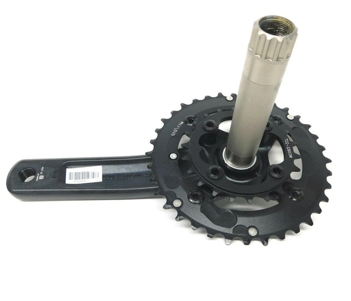 Korba FSA Comet 2x10 rzędowa 38/24t 175 mm Fat Bike MTB - obrazek 3