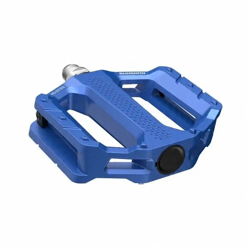 Pedały platformowe Shimano PD-EF202 niebieskie - obrazek 4