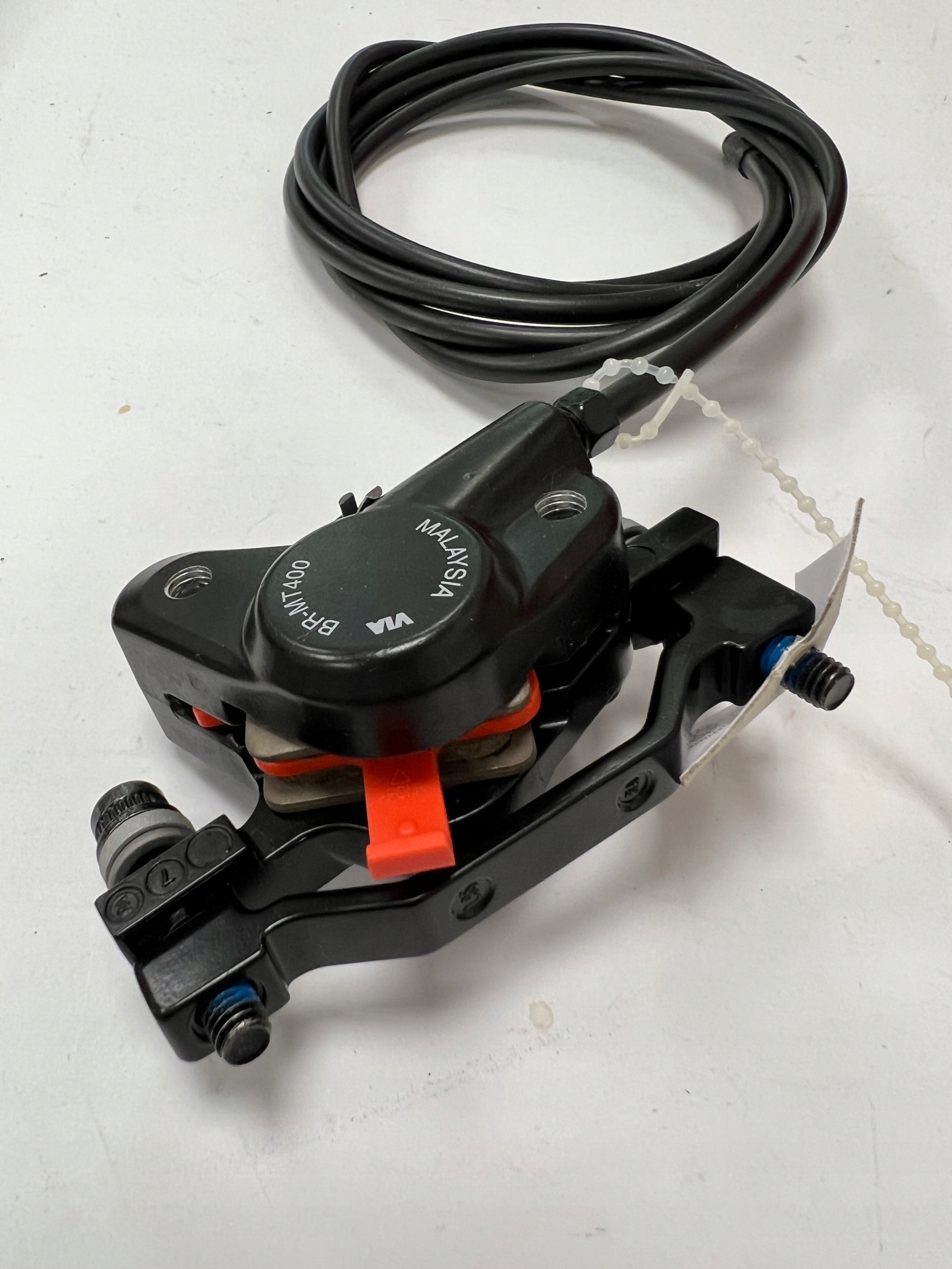 Hamulec hydrauliczny Shimano BL-MT401 BR-MT400 Tył 170 cm + adapter - obrazek 2