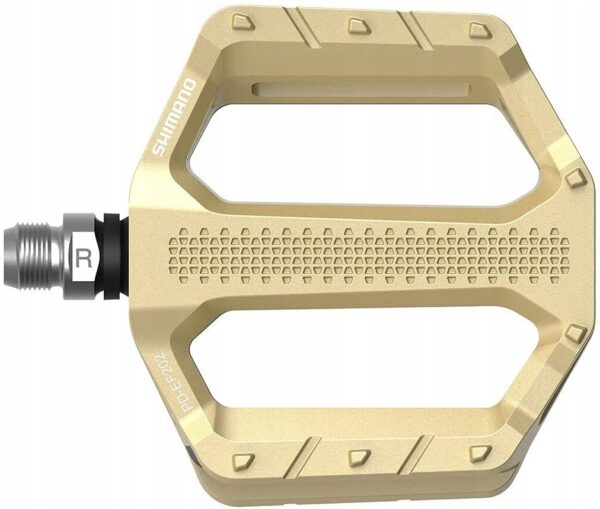 Pedały platformowe Shimano PD-EF202 złote - obrazek 4