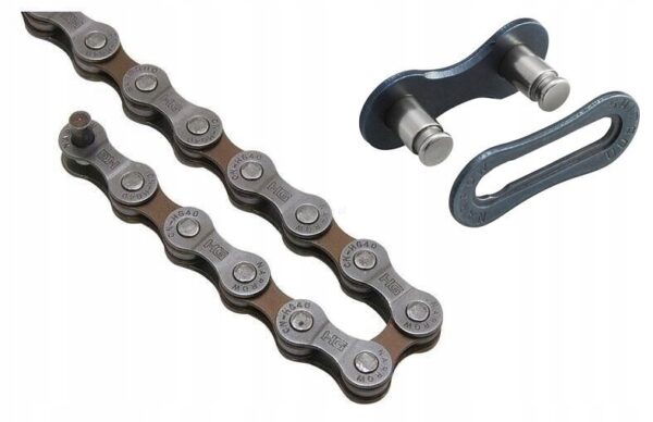 Łańcuch rowerowy Shimano Alivio CN-HG40 6/7/8-rzędowy 116 ogniw + spinka