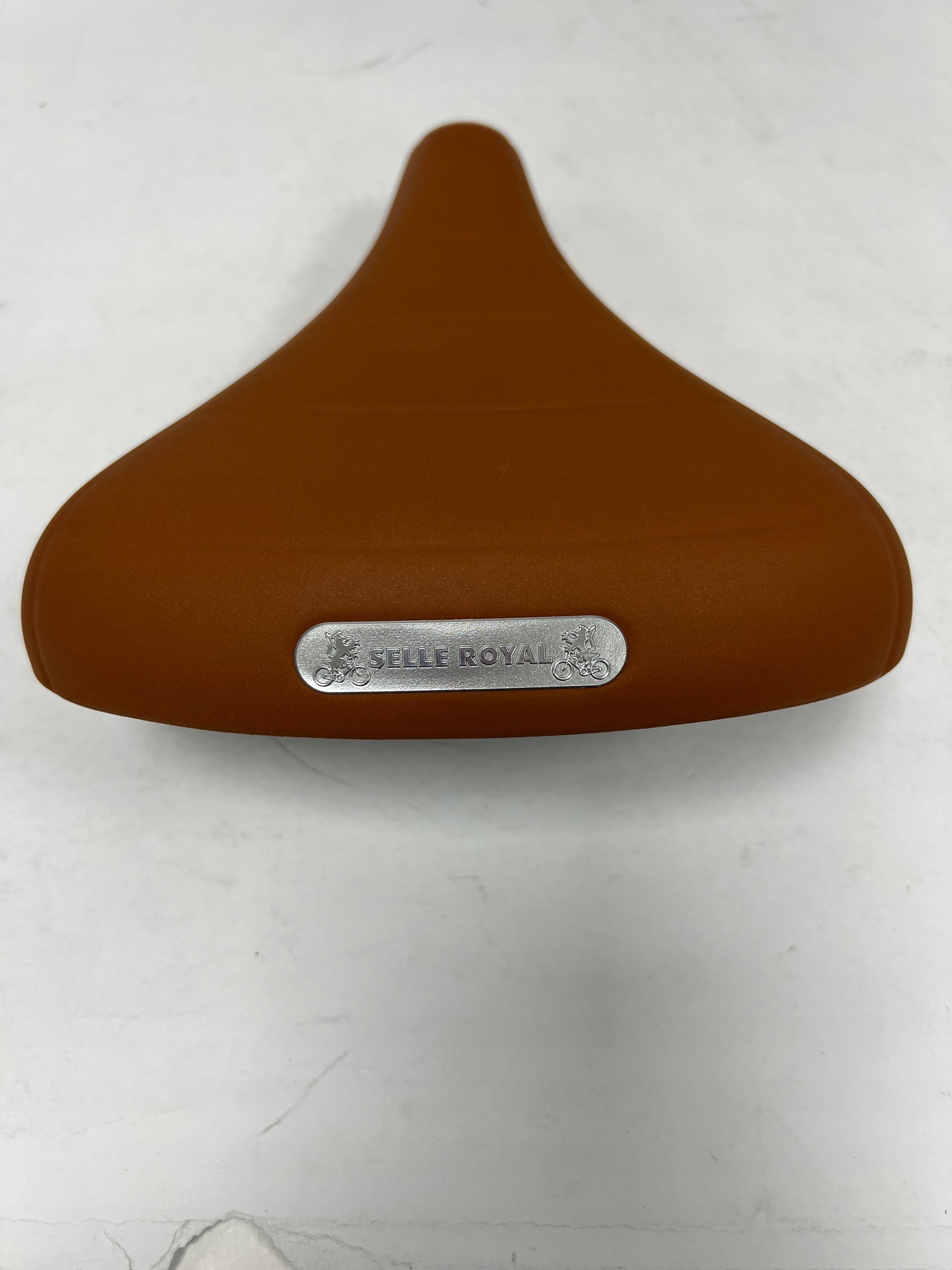 Siodełko Selle Royal Classic Ondina 255mm x 210 mm brązowe - obrazek 3