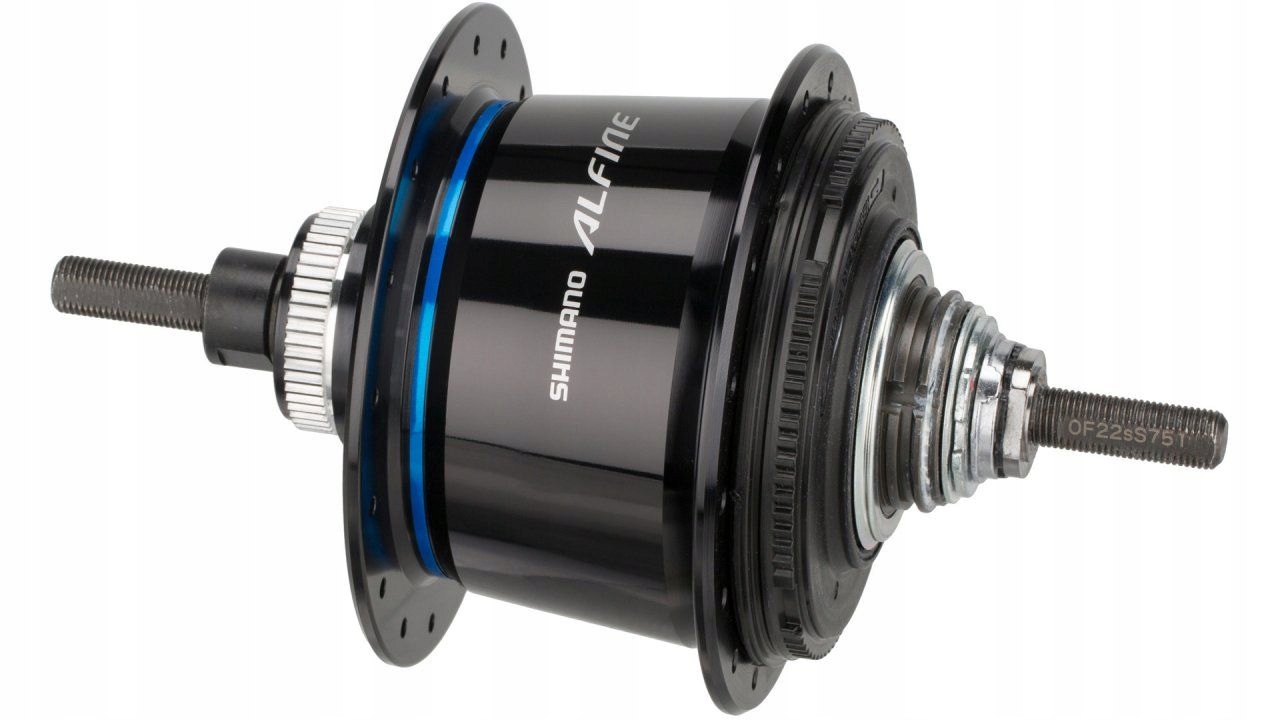PIASTA SHIMANO ALFINE SG-S7051-8 Di2 CZARNA 36h OLD 135mm 8 speed Di2 - obrazek 2