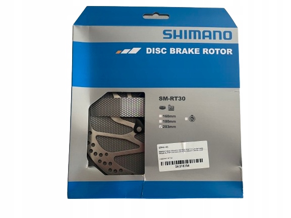 Tarcza hamulcowa SHIMANO SM-RT30 Tarcza 203mm CL - obrazek 2