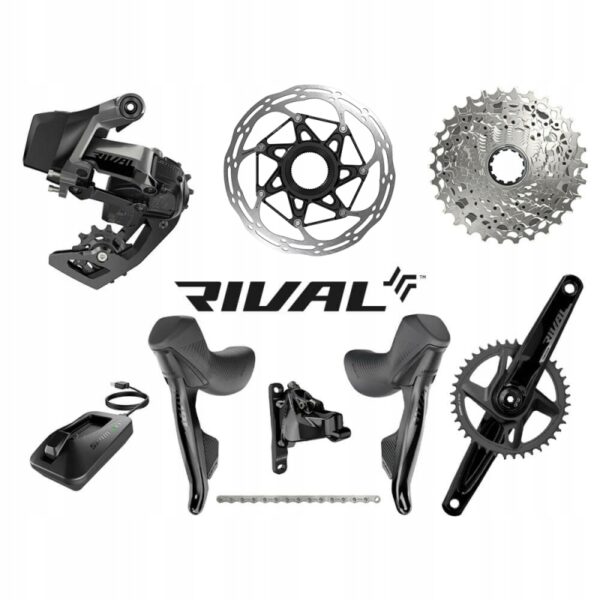 Kompletna Grupa Napędowa SRAM RIVAL AXS GRAVEL XPLR 1x12s 40T 172.5 mm
