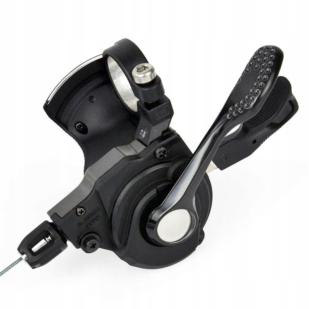 Manetka Shimano Deore XT SL-M8000-R 11rzędowa, prawa + linka, obejma - obrazek 3