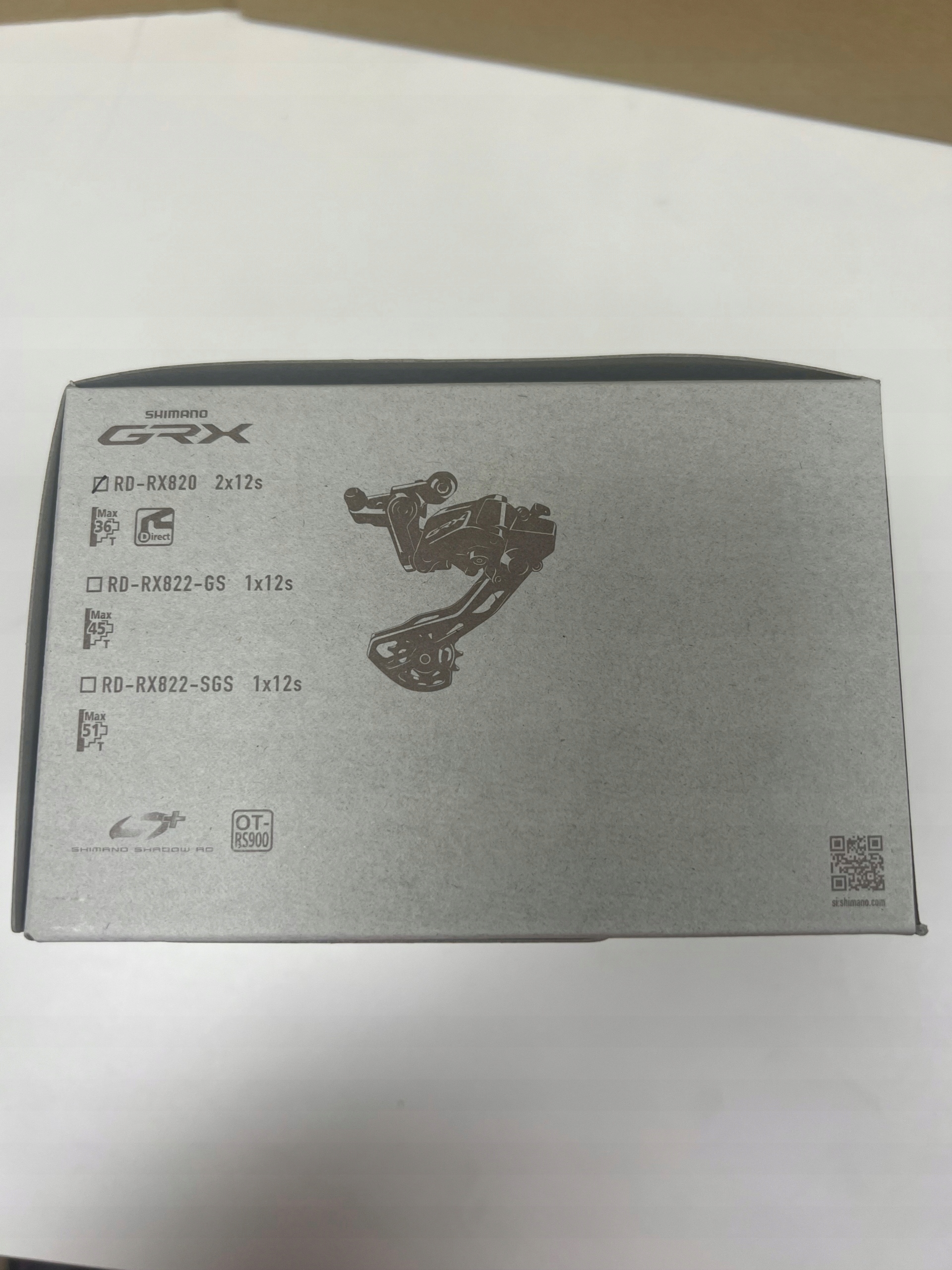 Przerzutka tylna Shimano GRX RD-RX820 SGS - długi 12 rz. - obrazek 4