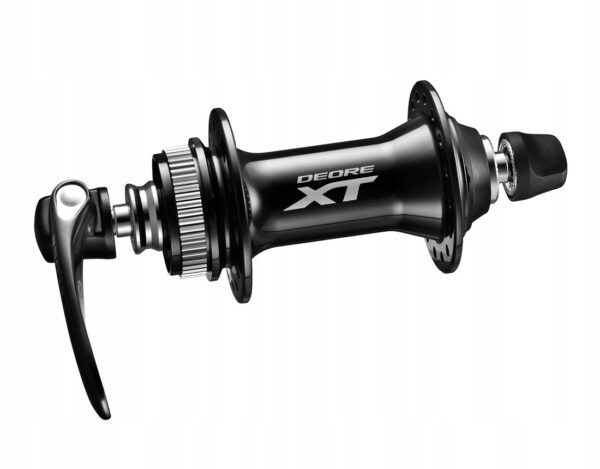 Piasta Shimano Deore XT HB-M8000 przód Cener Lock 100 mm 32 otwory, czarna