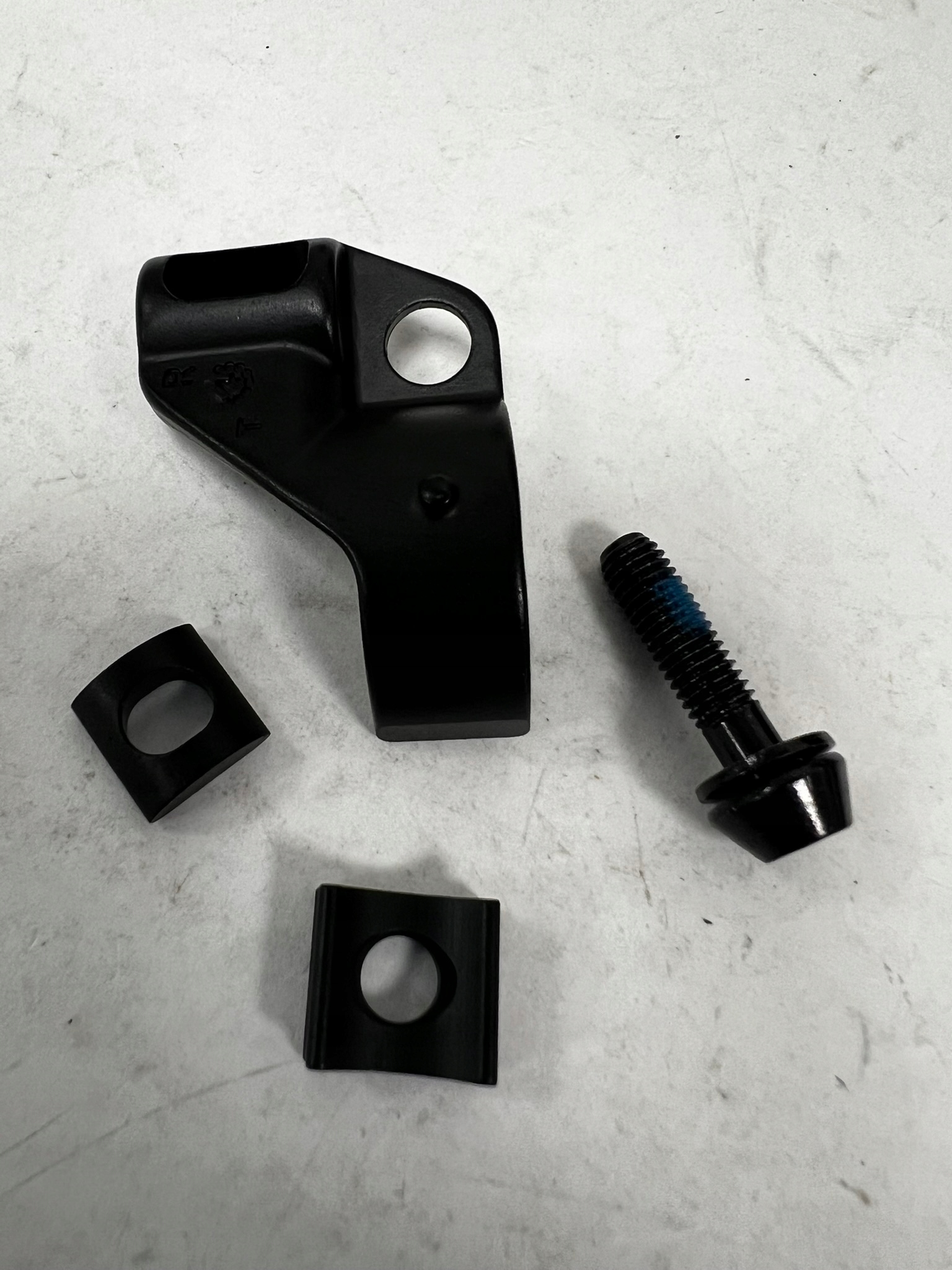 Adapter do przerzutki TRP HD 3.7 MTB I-Spec II MatchMaker - prawy + śruba - obrazek 2