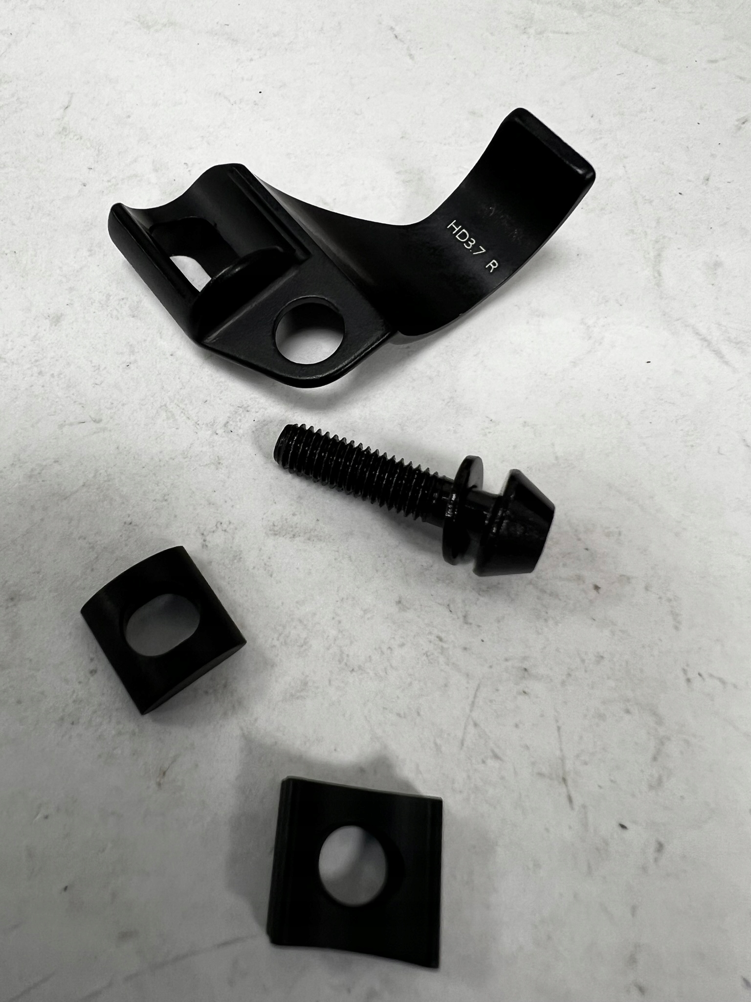 Adapter do przerzutki TRP HD 3.7 MTB I-Spec II MatchMaker - prawy + śruba - obrazek 3