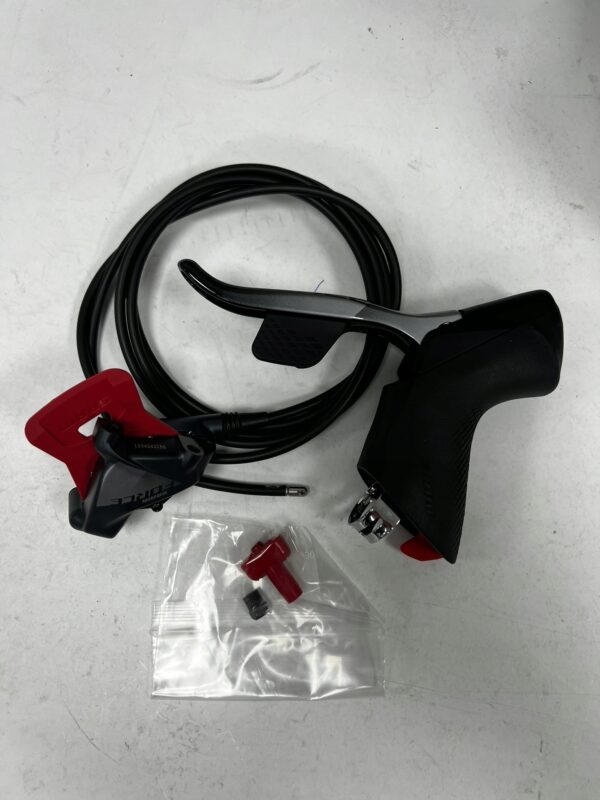 Klamkomanetka Sram Force eTap AXS D1 przednia + zacisk + przewód 2000 mm - obrazek 2
