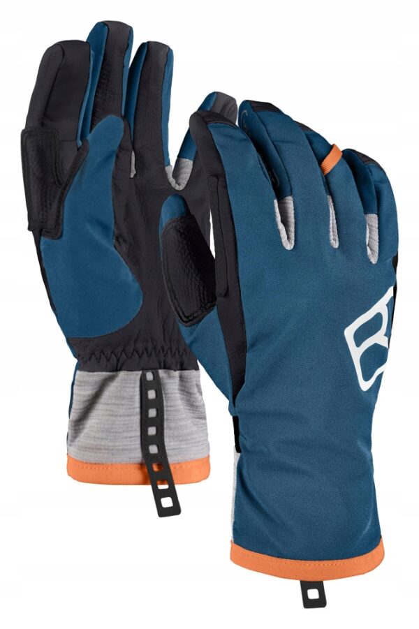 Rękawice skiturowe Men Ortovox Tour Glove - petrol blue S Merino