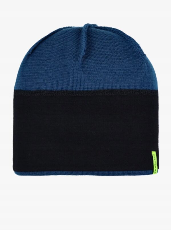 Czapka zimowa Ortovox Merino Peak Beanie petrol blue - obrazek 2