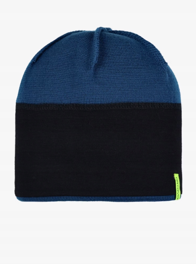 Czapka zimowa Ortovox Merino Peak Beanie petrol blue - obrazek 2
