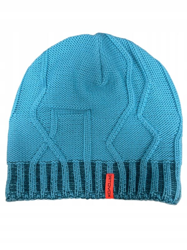 Czapka Ortovox Merino Tangram Knit Beanie Ice Waterfall 