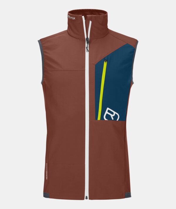 Bezrękawnik, kamizelka męska Ortovox Berrino Vest rozm. XL - Merino