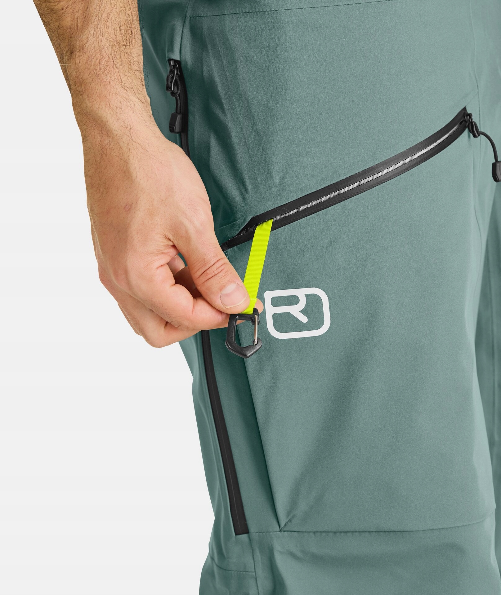 Spodnie narciarskie męskie Ortovox 3l Deep Shell roz. XL - obrazek 4