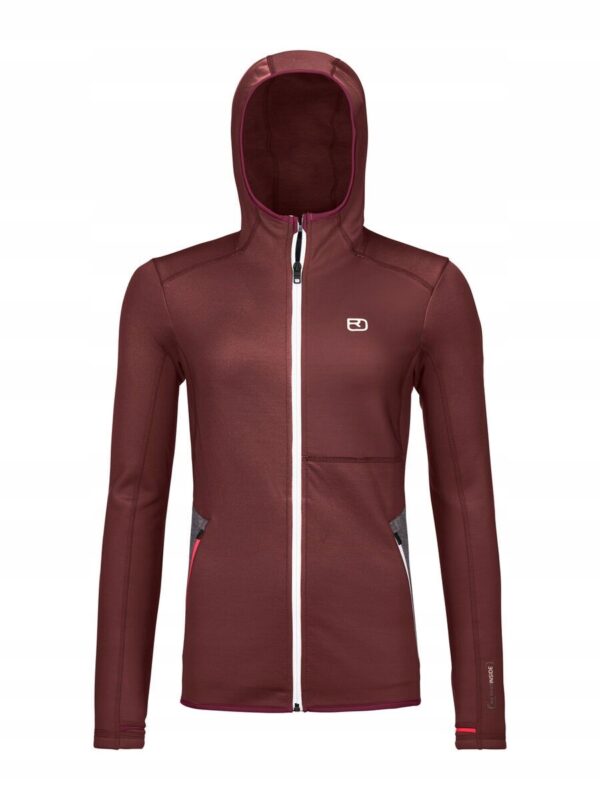 Bluza polarowa z kapturem Ortovox Fleece Hoody W rozm. S - damska Merino