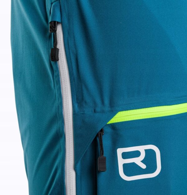 Spodnie Narciarskie Membranowe Ortovox 3L Ortler Pants M - petrol blue XXL - obrazek 4
