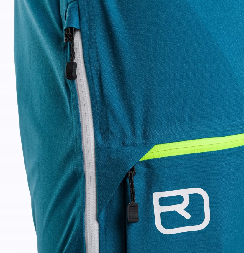 Spodnie Narciarskie Membranowe Ortovox 3L Ortler Pants M - petrol blue XXL - obrazek 4