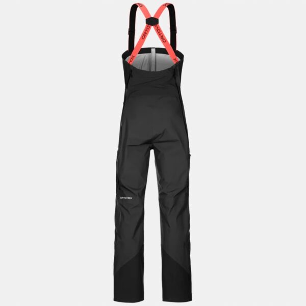 Spodnie narciarskie ogrodniczki damskie Ortovox 3L Deep Shell BIB rM Merino - obrazek 2
