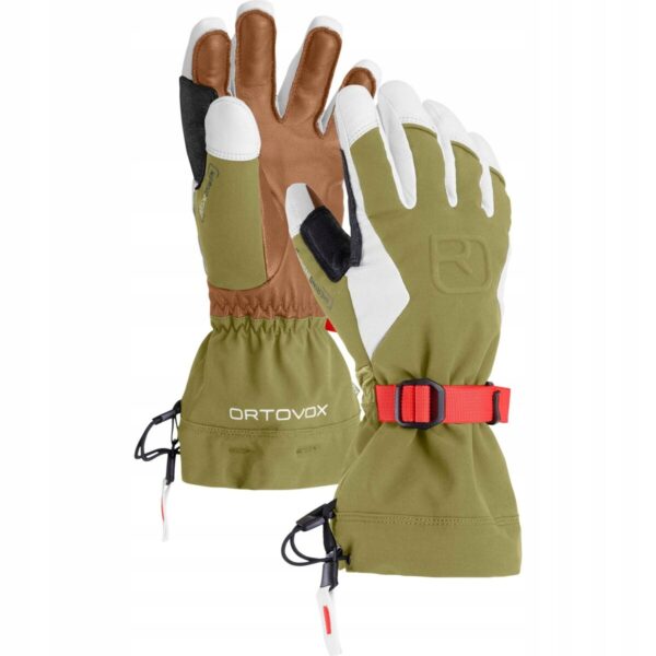 Rękawice damskie narciarskie Ortovox Merino Freeride Glove - wild herbs 