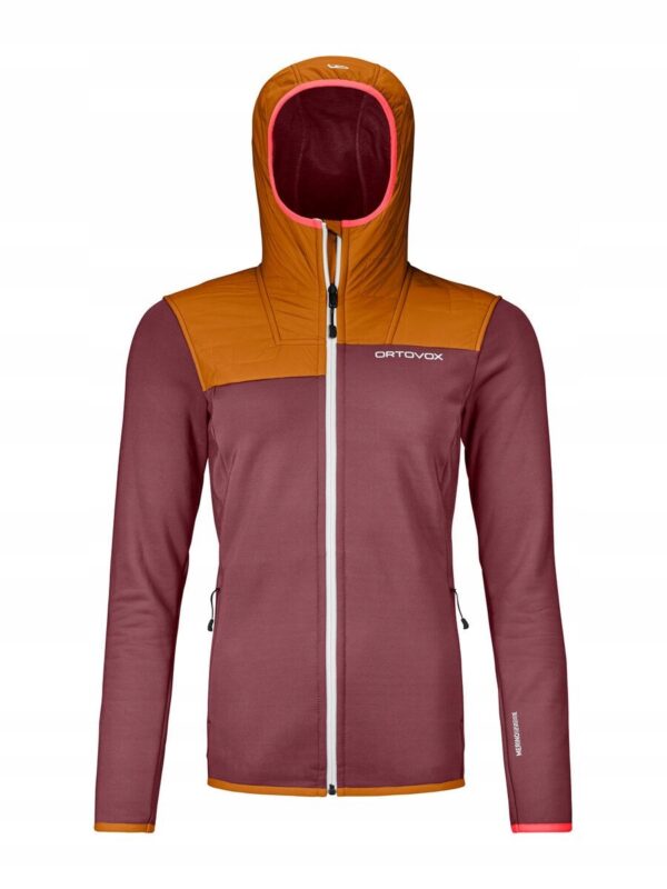 Bluza damska z kapturem Ortovox Fleece Plus Hoody rozm. L wełna Merino