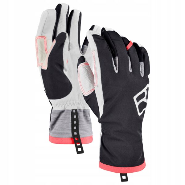 Rękawice skiturowe Women Ortovox Tour Glove - Black raven L Merino