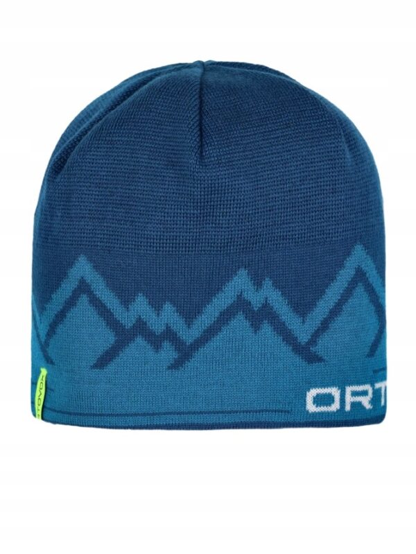 Czapka zimowa Ortovox Merino Peak Beanie petrol blue