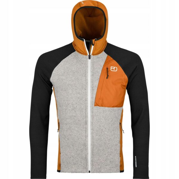 Bluza męska z kapturem Ortovox Fleece GP Classic Knit Hoody r. XXL Merino