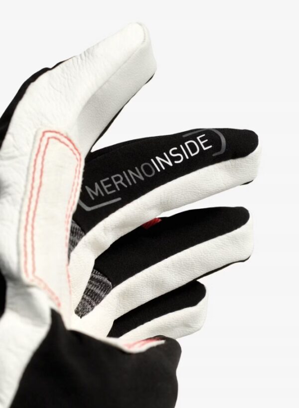Rękawice skiturowe Women Ortovox Tour Glove - Black raven L Merino - obrazek 3