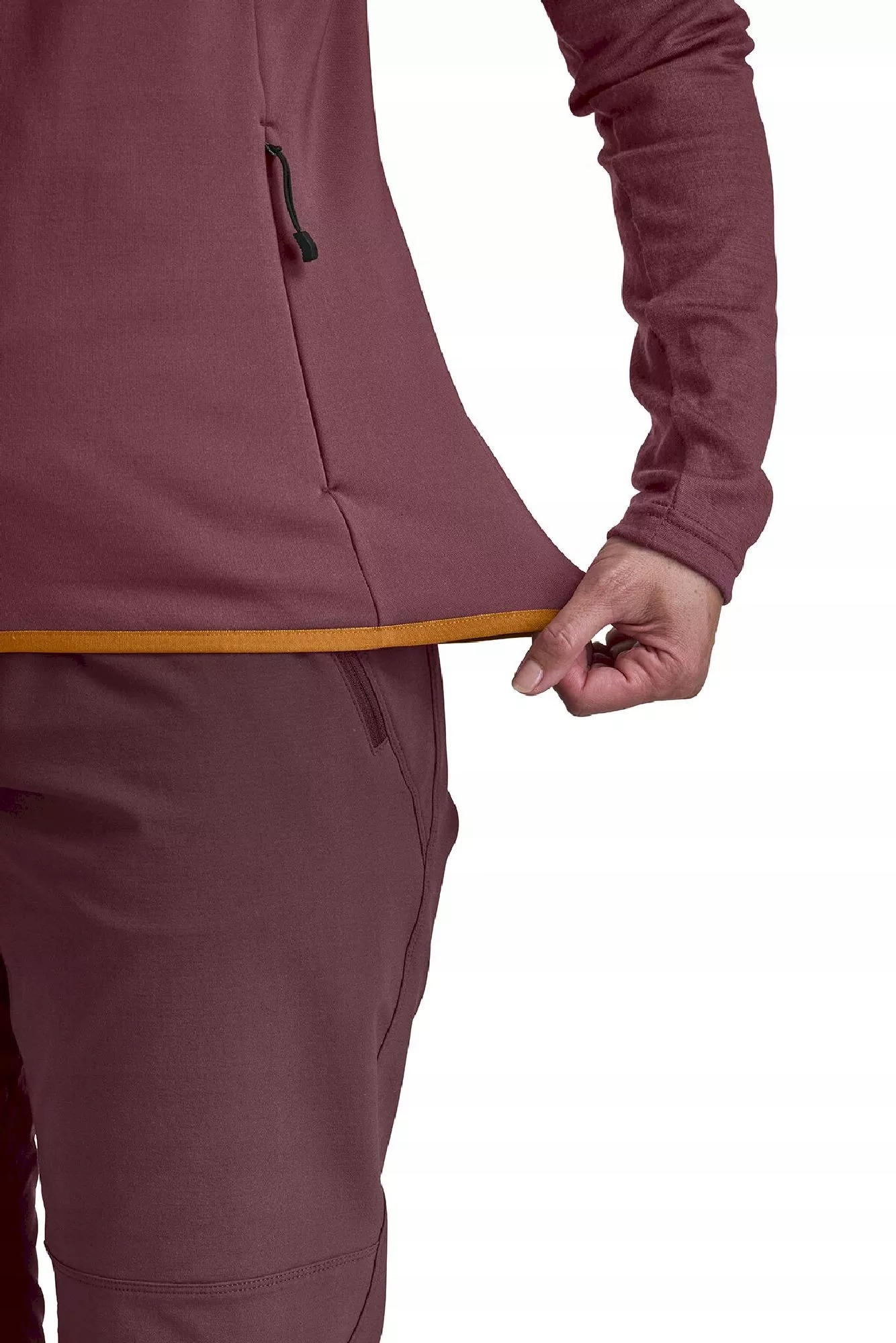 Damska kamizelka polarowa Ortovox Fleece Plus Vest rozm. L wełna Merynos - obrazek 3