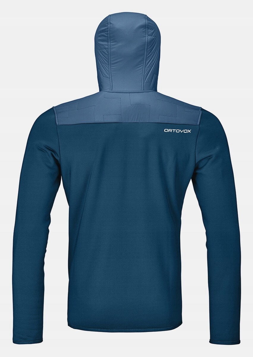 Bluza męska z kapturem Ortovox Fleece Plus Hoody rozm. L wełna Merino - obrazek 2