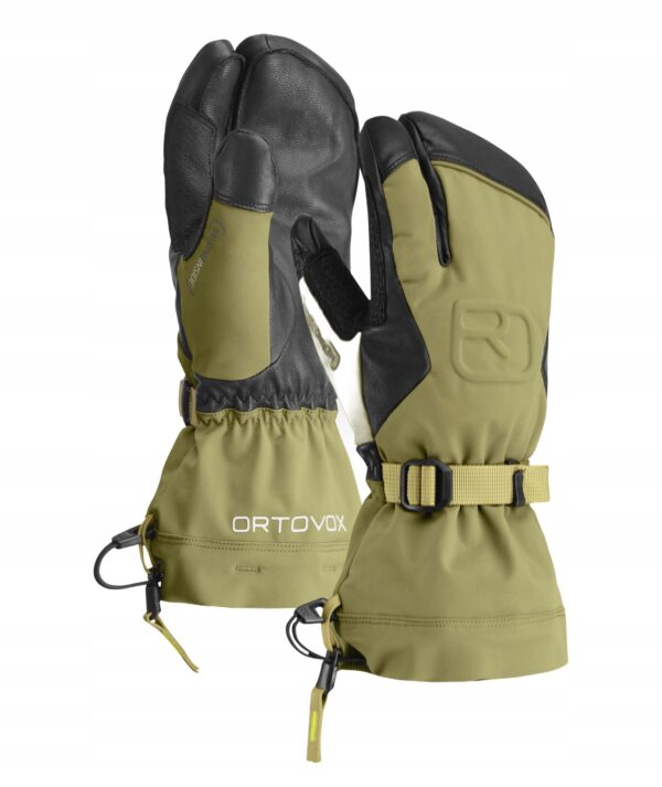 Rękawice Zimowe Męskie Ortovox Merino Freeride 3 Finger Glove-wild herbs XS