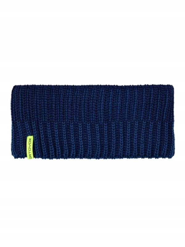 Opaska zimowa sportowa Ortovox Deep Knit Headband deep ocean Merino