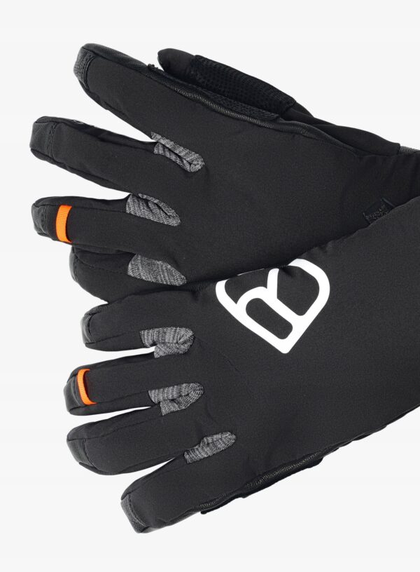 Rękawice skiturowe Men Ortovox Tour Glove - black raven S Merino - obrazek 4