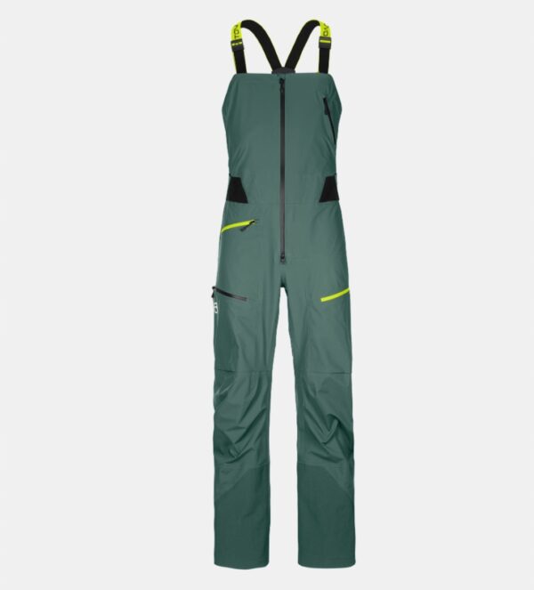 Spodnie narciarskie ogrodniczki męskie Ortovox 3L Deep Shell BIB r M Merino